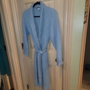 Brooklinen Light Blue Waffle Robe